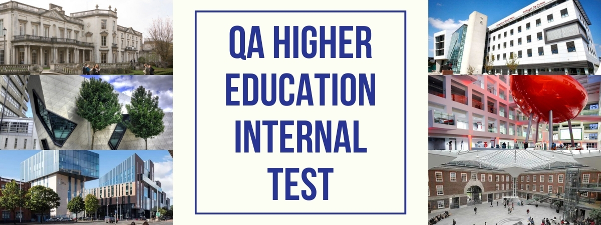 QA Higher Education Internal Test for International Students In the UK